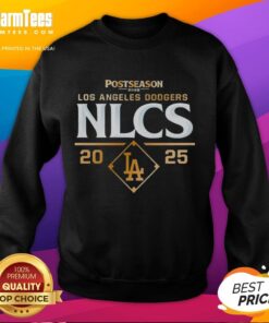 Alt Text: Stylish Los Angeles Dodgers NLCS 2025 sweatshirt, perfect for showing team spirit during the postseason.