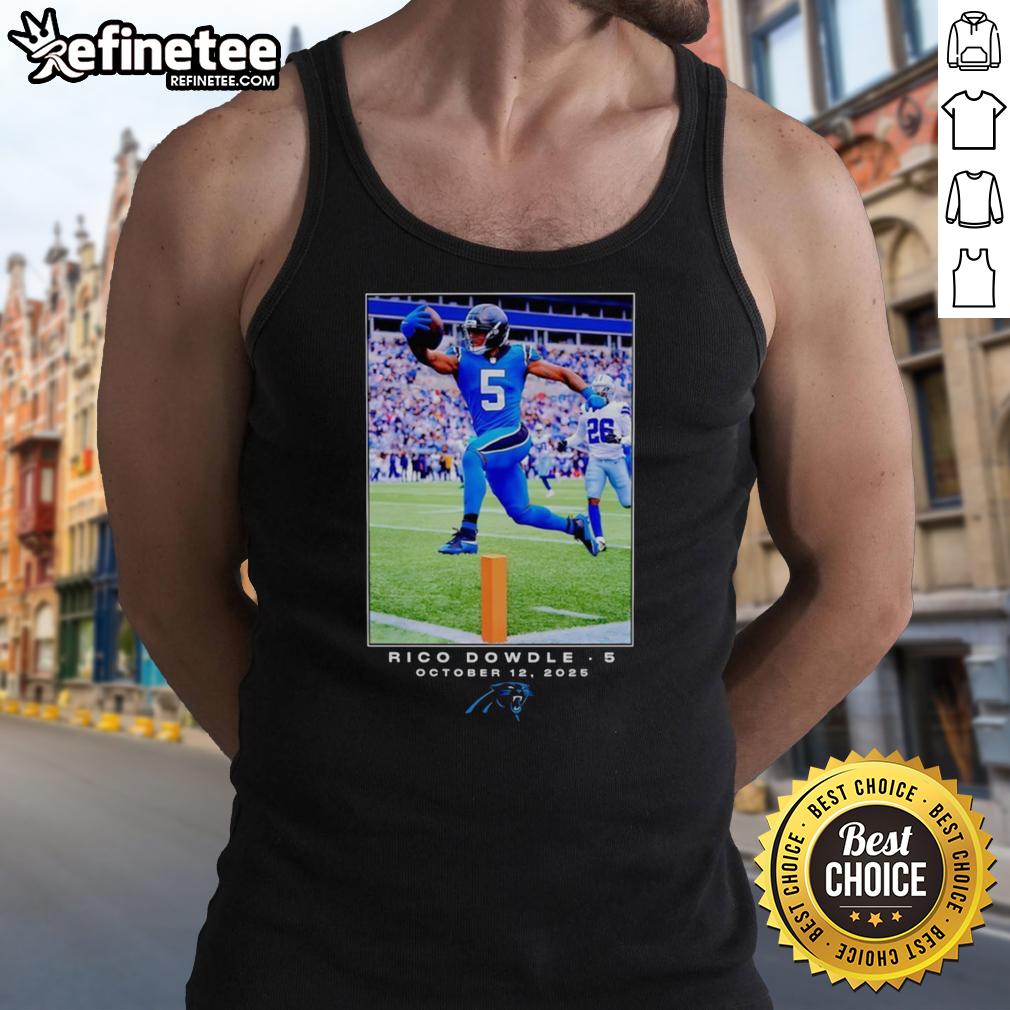 top-rico-dowdle-carolina-panthers-nfl-flash-features-week-6-tank-top Stylish Top Rico Dowdle Carolina Panthers NFL Flash Features tank top for Week 6, showcasing team pride and modern design.