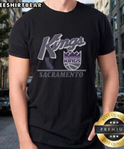 Top Sacramento Kings Fly By Vintage T-Shirt featuring retro design and team colors for basketball fans.