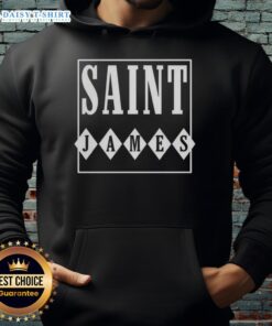 Stylish Top Saint James logo hoodie featuring a modern design and comfortable fit, perfect for casual wear.