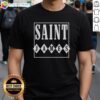 Top Saint James Logo T-Shirt featuring a stylish design and iconic logo for casual wear and fashion enthusiasts.