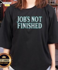 Top Seattle Mariners Jobs Not Finished ladies tee featuring bold graphics and a stylish design for dedicated fans.