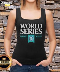 Top Seattle Mariners MLB World Series 2025 tank top featuring team colors and logo for fans and sports enthusiasts.
