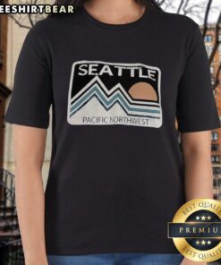 Top Seattle Pacific Northwest Ladies Tee featuring a stylish design perfect for casual outings and showcasing Seattle pride.