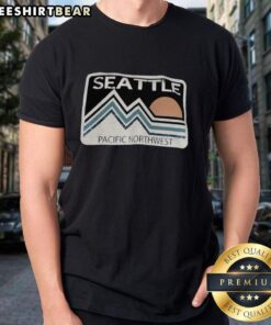 Top Seattle Pacific Northwest T-Shirt featuring vibrant design and iconic skyline, perfect for locals and tourists alike.