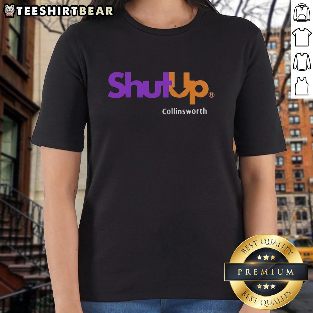 Top Shut Up Collinsworth Logo Ladies Tee Top Shut Up Collinsworth Logo Ladies Tee featuring a stylish design perfect for sports fans and casual wear.
