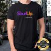 Top Shut Up Collinsworth Logo T-Shirt featuring a bold graphic design for sports fans and football enthusiasts.