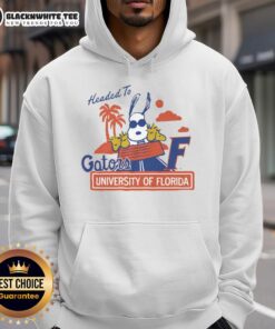 Alt Text: Top Snoopy X Florida Gators hoodie featuring vibrant Gators design, perfect for University of Florida fans.