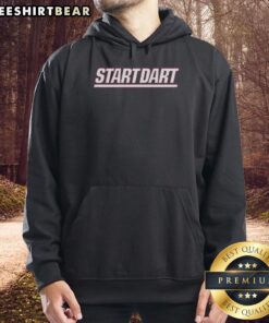 Top Start Dart New York Giants Jaxson Dart Hoodie featuring team colors and logo, perfect for fans and casual wear.