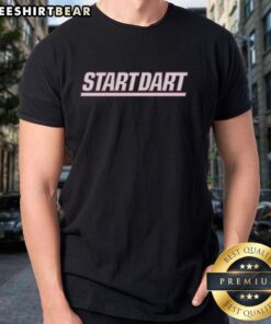 Top Start Dart New York Giants Jaxson Dart T-Shirt featuring vibrant team colors and logo for fans and collectors.