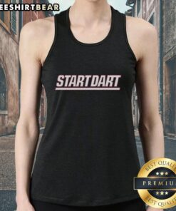 Top Start Dart New York Giants Jaxson Dart tank top featuring team logo and vibrant colors, perfect for fans.