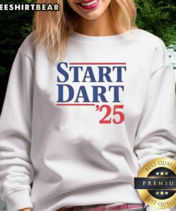 Jaxson Dart 25 New York Giants NFL football sweatshirt, featuring team colors and logo, perfect for game day.