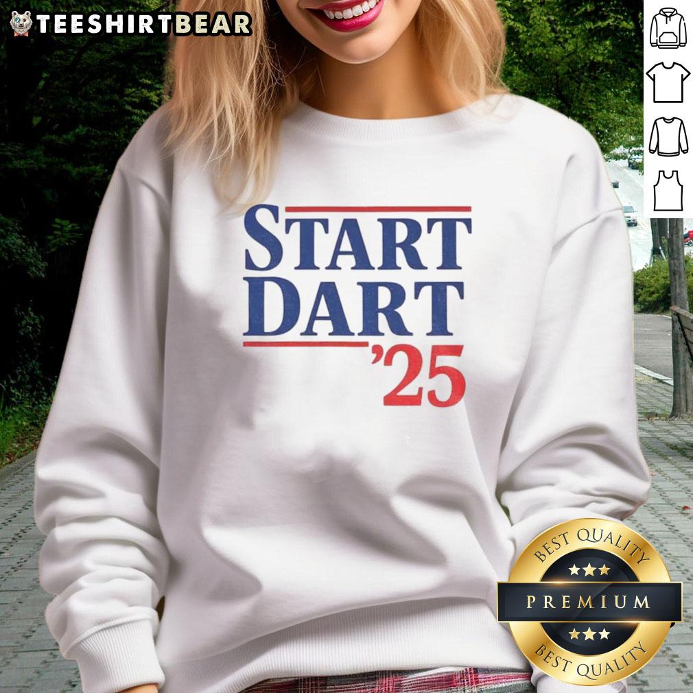 Top Start Jaxson Dart '25 New York Giants Nfl Football Sweatshirt Jaxson Dart 25 New York Giants NFL football sweatshirt, featuring team colors and logo, perfect for game day.