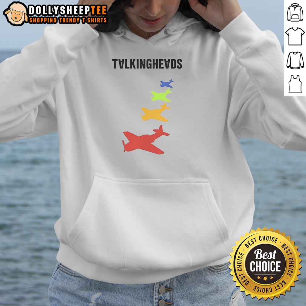 Top Talking Heads Remain In Light Planes Hoodie Top Talking Heads hoodie featuring a stylish design, perfect for fans of the band and casual wear enthusiasts.