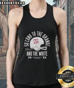 Vintage 1975 Texas A&M Aggie War Hymn Lonestar tank top featuring iconic design, perfect for Aggie fans and collectors.