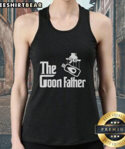 Stylish Top The Goon Father tank top featuring a bold graphic design, perfect for casual wear and summer outings.