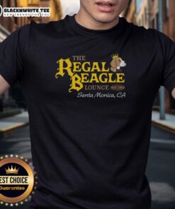 Top The Regal Beagle Lounge Est 1977 T-Shirt featuring a vintage design celebrating the iconic lounge.