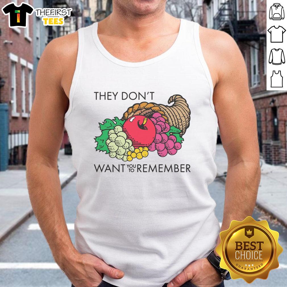 top-they-dont-want-you-to-remember-fruits-tank-top Colorful 'Top They Don't Want You To Remember' fruits tank top displayed on a hanger, perfect for summer fashion.