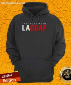 Alt Text: Top-They-Not-Like-Us-Ladgaf-2025-Hoodie in black with colorful graphic design, perfect for casual streetwear style.