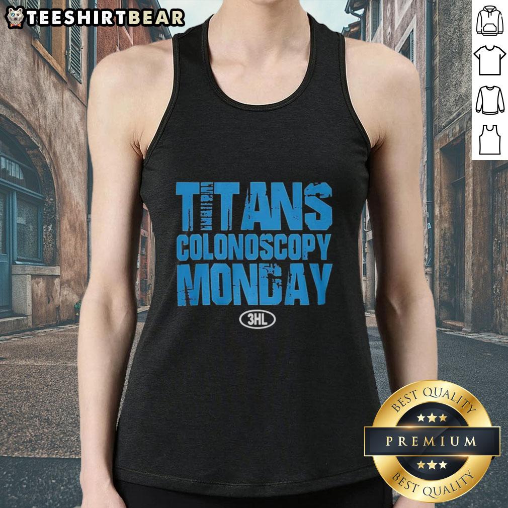 Top Titans Colonoscopy Monday 2025 Tank Top Top Titans Colonoscopy Monday 2025 tank top featuring vibrant design, perfect for health awareness events and casual wear.