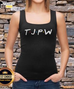 Top TJPW Friends TV Show Parody Tank Top featuring vibrant colors and iconic design for wrestling fans.