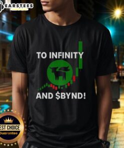 Top To Infinity And Bynd T-Shirt featuring a modern graphic design, perfect for casual wear and expressing limitless creativity.