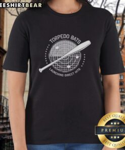 Top Torpedo Bats launching direct hits in baseball, showcasing ladies' tee for optimal performance and style.