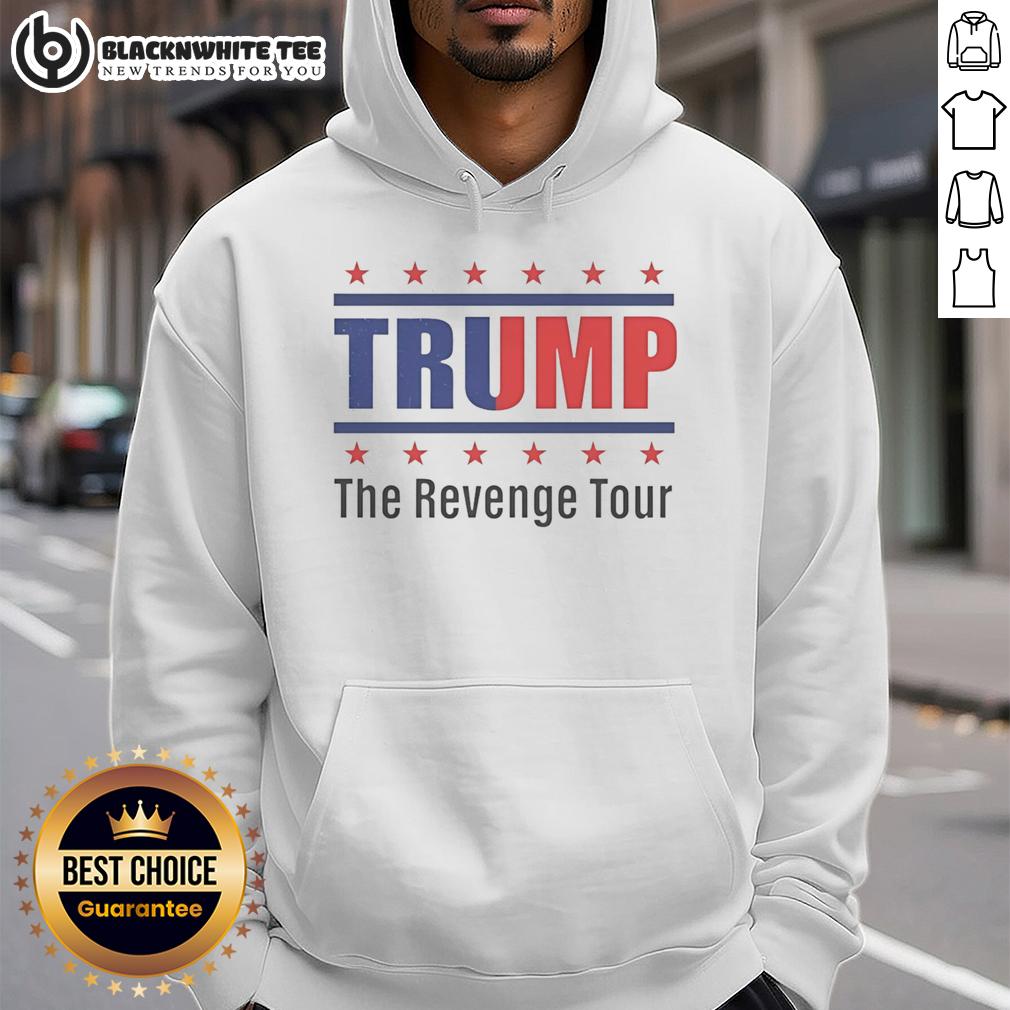 Top Trump The Revenge Tour Hoodie Top Trump The Revenge Tour hoodie featuring bold graphics and vibrant colors, perfect for fans of the tour.