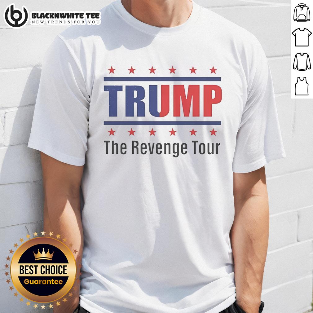Top Trump The Revenge Tour T Shirt Top Trump The Revenge Tour T-Shirt featuring bold graphics and vibrant colors, perfect for fans of the iconic game.