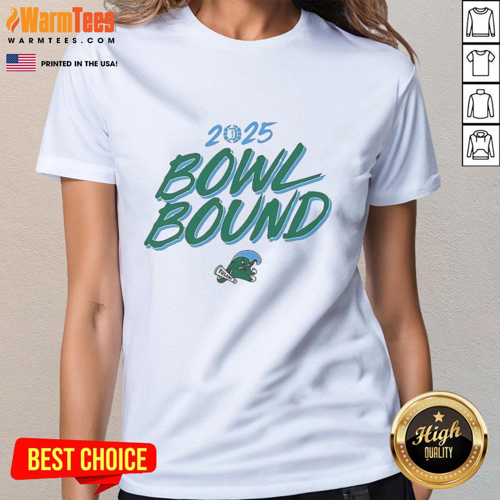 top-tulane-green-wave-bowl-bound-2025-ladies-tee Top Tulane Green Wave Bowl Bound 2025 ladies tee showcasing vibrant team colors and stylish design for fans.