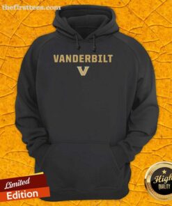 Vanderbilt Commodores wordmark hoodie featuring bold logo design, perfect for fans and casual wear.
