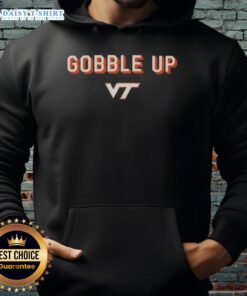 Alt Text: Top Virginia Tech Hokies Gobble Up VT hoodie in maroon with logo, perfect for fans and game day attire.
