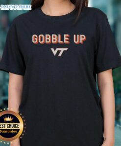 Virginia Tech Hokies ladies tee featuring vibrant colors and team logo, perfect for fans supporting VT.