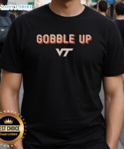Alt Text: Top Virginia Tech Hokies Gobble Up VT T-Shirt featuring vibrant team colors and playful turkey design for fans.