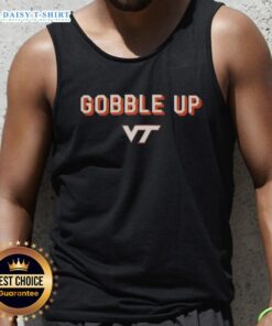 Top Virginia Tech Hokies Gobble Up VT tank top featuring vibrant colors and stylish design for fans and athletes.
