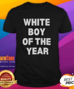 Alt Text: Top White Boy Of The Year 2025 T-Shirt featuring bold graphics and a modern design for trendy youth fashion.