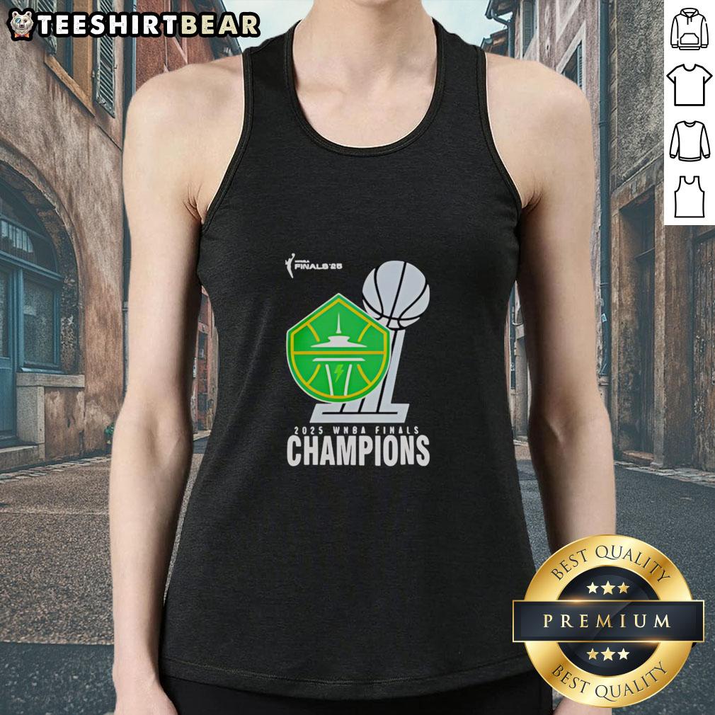 Top Wnba Shop 2025 Wnba Champions Seattle Storm Finals Tank Top 2025 WNBA Champions Seattle Storm Finals tank top from Top WNBA Shop, showcasing team pride and style.
