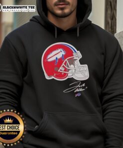 Awesome Buffalo Bills New Era Billustration Hoodie featuring a unique helmet design and bold team colors.