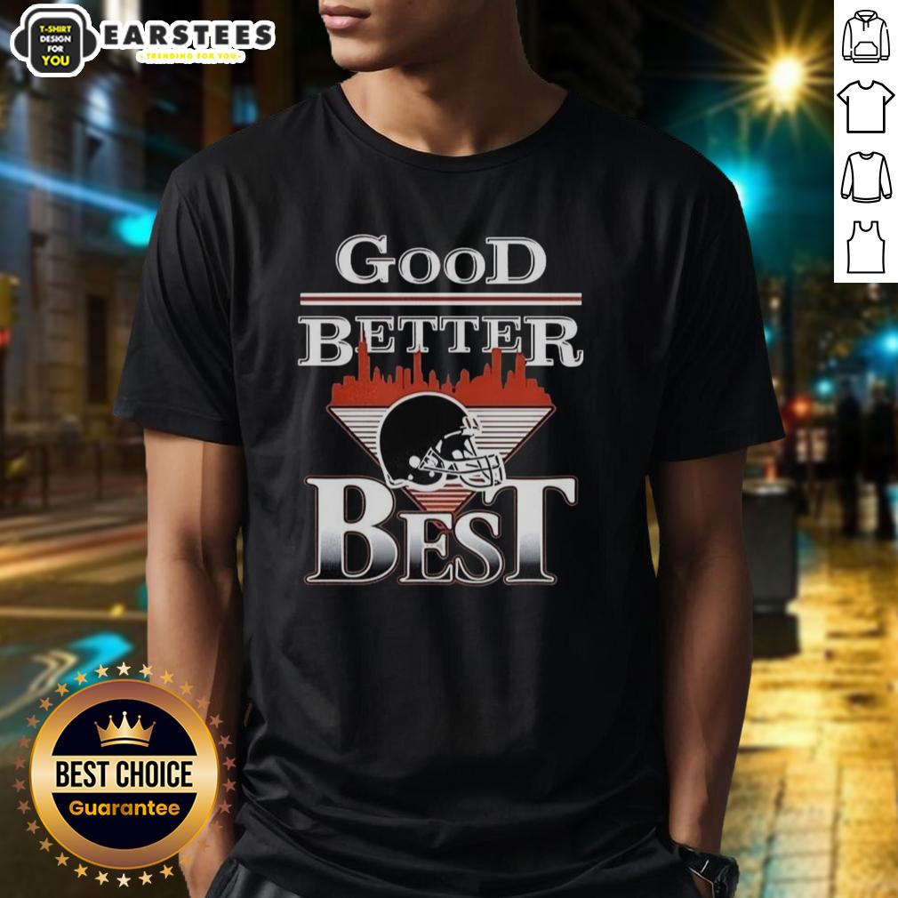 awesome-chicago-bears-football-good-better-best-helmet-city-skyline-t-shirt Alt Text: Chicago Bears football helmet t-shirt featuring city skyline design - Good Better Best style for fans.