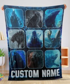 Awesome Cute Hot King Of The Monsters Godzilla Blanket Fleece Customized Blanket