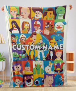 Awesome Disney Cartoon Toy Story Velveteen Cute Blanket Fleece Customized Blanket