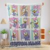 Awesome Disney Daisy Duck And Friends Daisy Duck Moods Blanket Customize Blanket