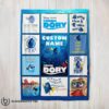 Awesome Disney Finding Dory What Would Dory Do Collage Blanket Fleece Customized Blanket