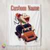 Awesome Disney Mr Toad Vintage Cartoon Blanket Fleece Customized Blanket