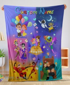 Awesome Disney Pixar Cartoon All Story Velveteen Cute Blanket Fleece Customized Blanket