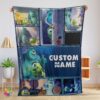 Awesome Disney Pixar Mike & Sulley Monsters Inc Blanket Fleece Customized Blanket
