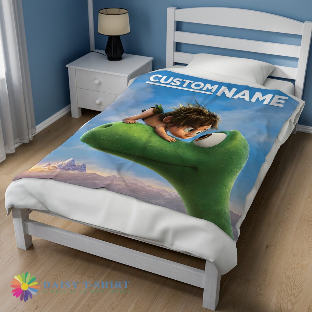 Awesome Disney Pixar The Good Dinosaur Poster Blanket Fleece Customized Blanket