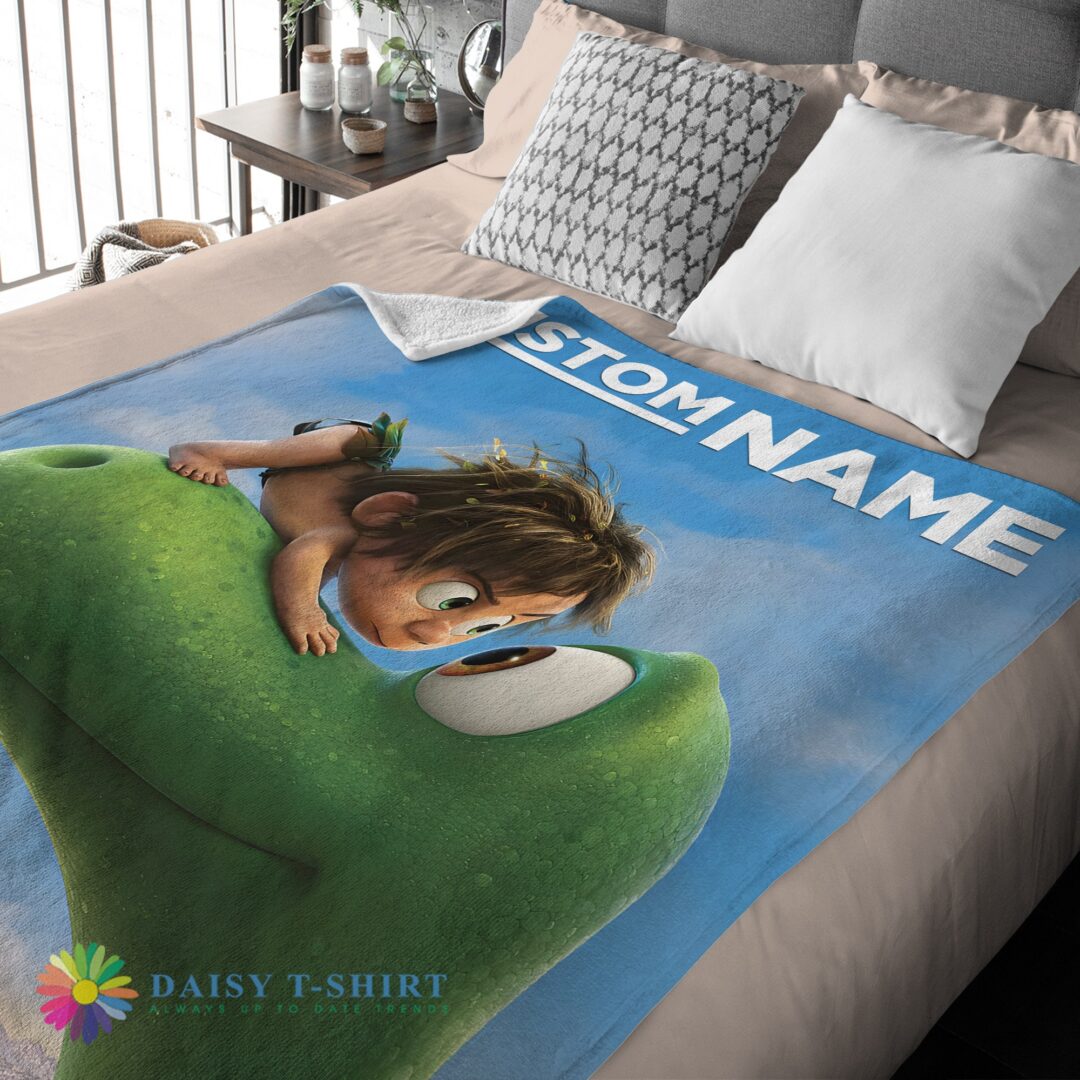 Awesome Disney Pixar The Good Dinosaur Poster Blanket Fleece Customized Blanket