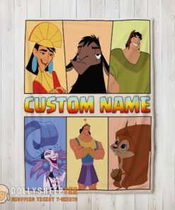 Awesome Disney The Emperor’s New Groove Blanket Fleece Customized Blanket
