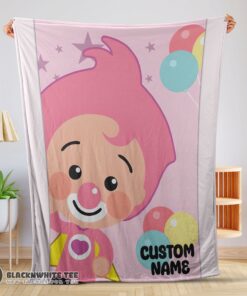 Awesome Good Pink Plim Plim Love Blanket Fleece Customized Blanket